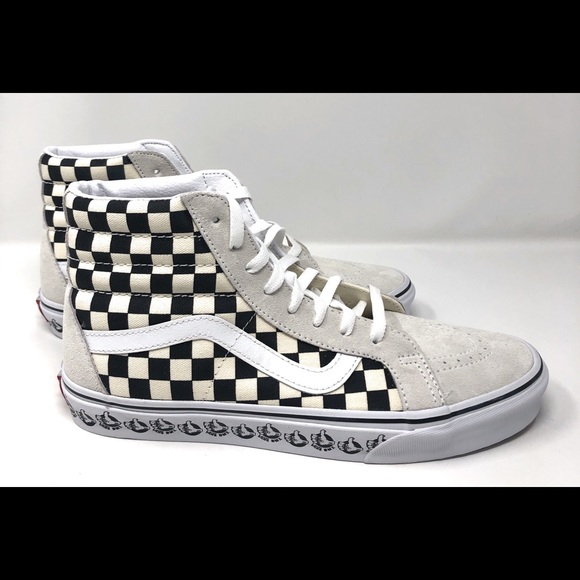 checkered skateboard vans